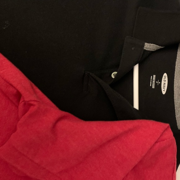 Men’s slim-fit stretch polo shirts, short sleeve with bottom vent*can separate - Picture 4 of 5